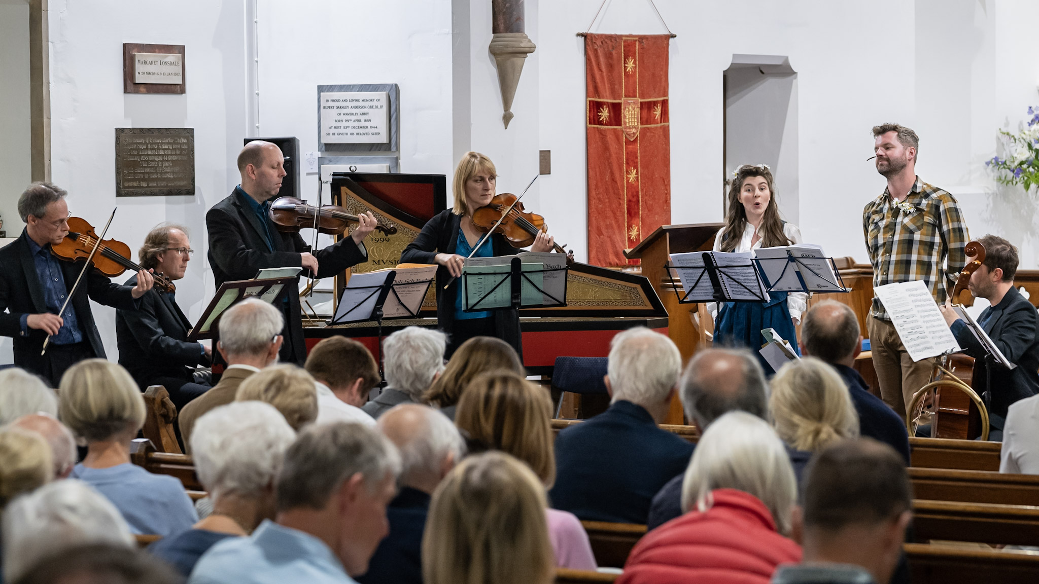 Concert 3 - London Handel Players performing
